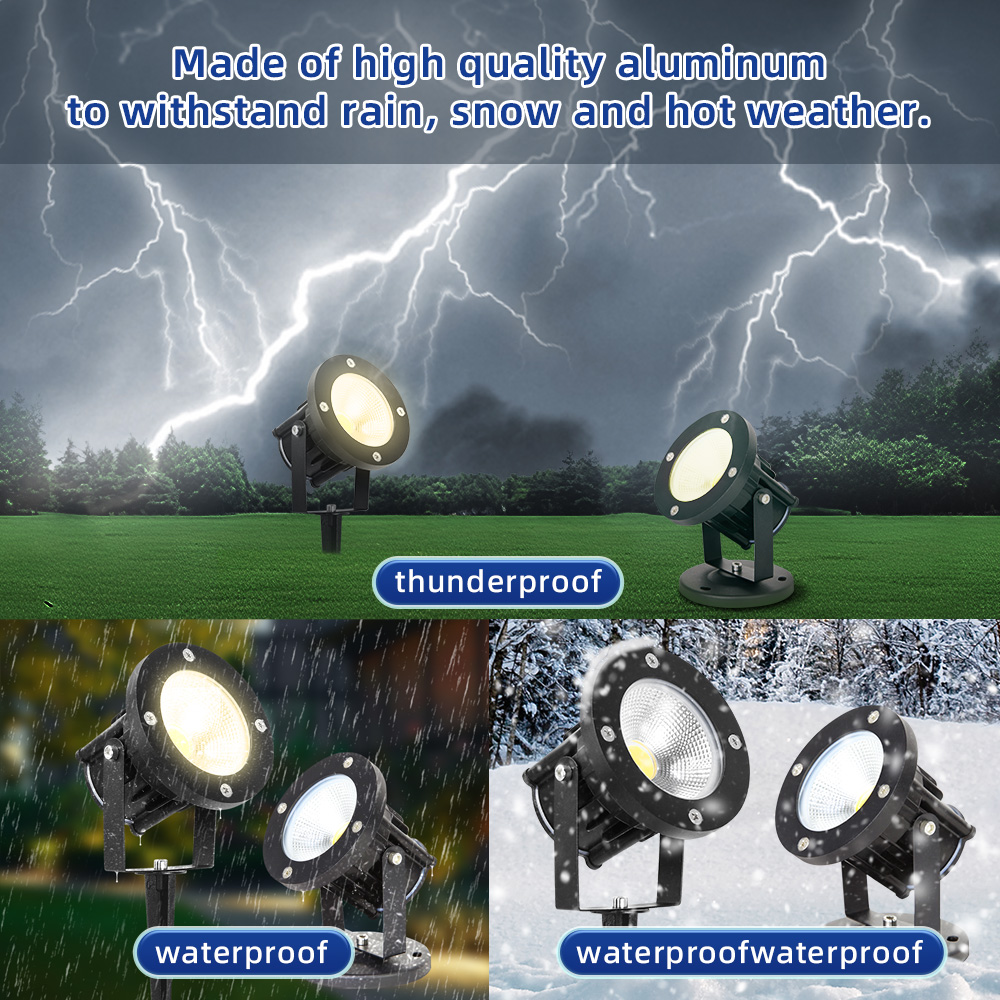 Outdoor Lighting In Ground - LED GU10 Garden Lighting Lawn Lamp