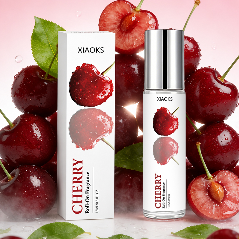 Outdoor Lighting Unique - Women's Cherry-Scented Roll-On Perfume, Featuring a