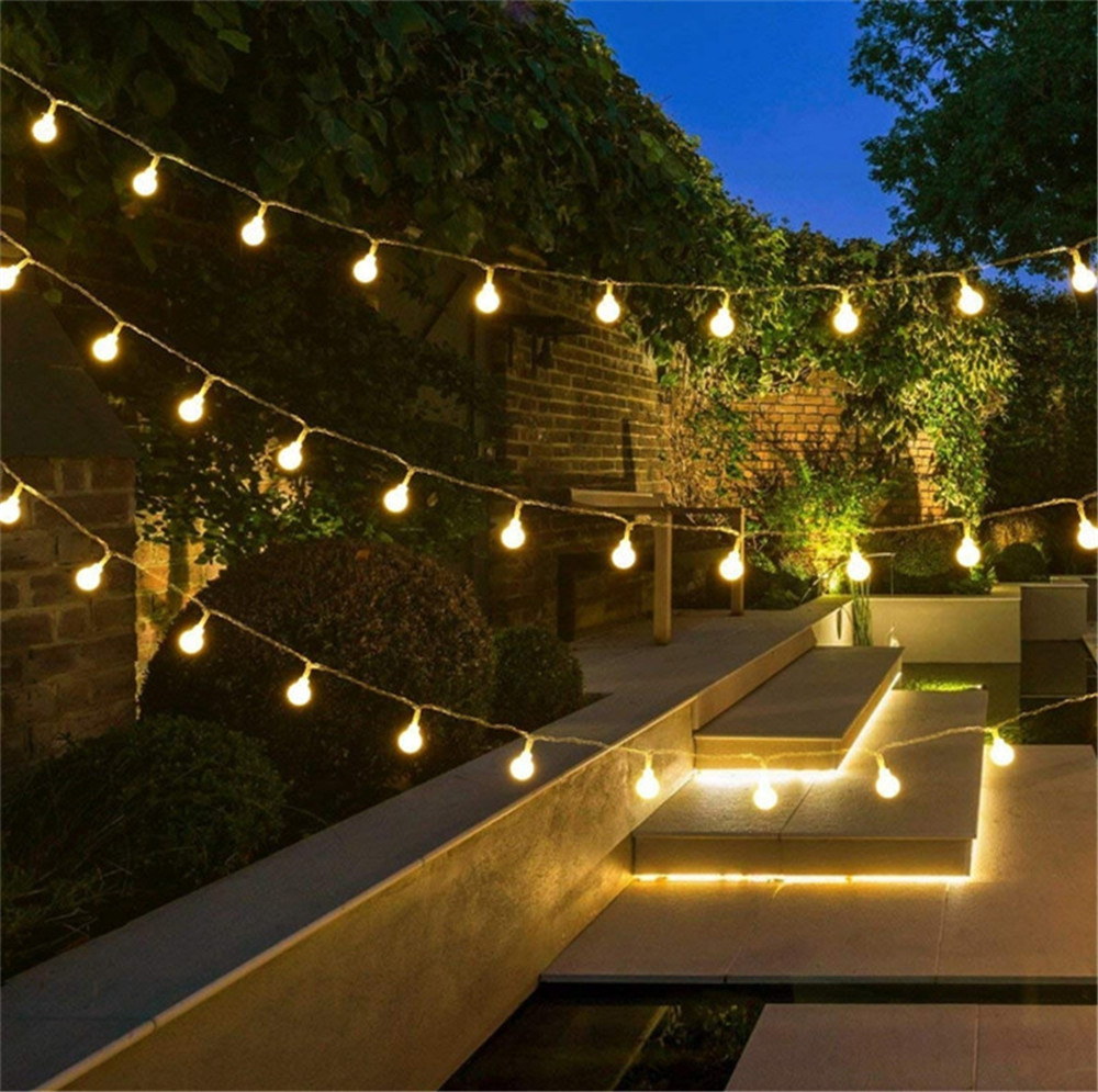3-10M Solar/USB/Battery String - Outdoor Lighting Led Fixtures ulasan dan harga