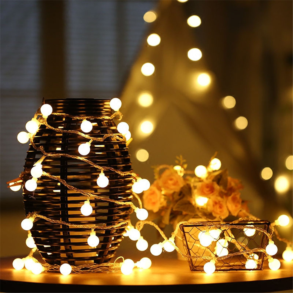 3-10M Solar/USB/Battery String - Outdoor Lighting Led Fixtures ulasan dan harga