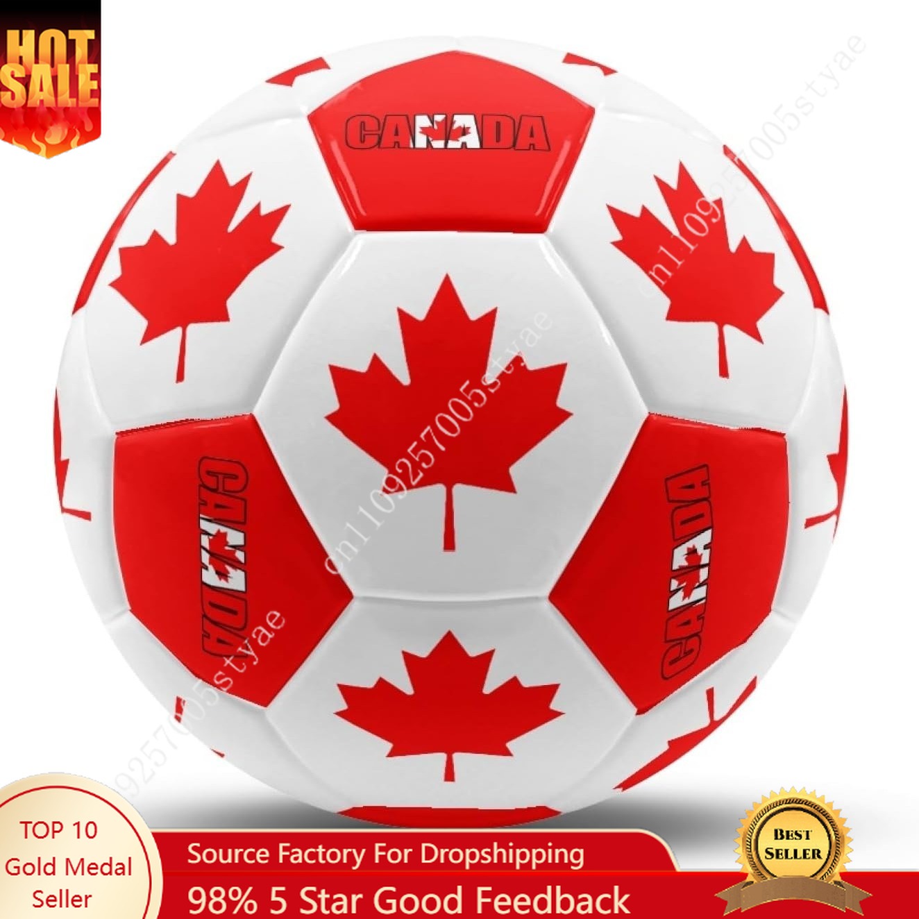 Canada Flag Canadian Soccer Ba - Outdoor Lighting Canada ulasan dan harga