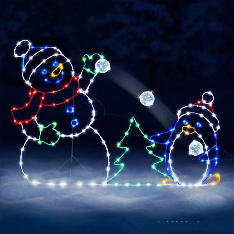 Snowball Light LED Glowing Sno - Outdoor Xmas Lighting Ideas ulasan dan harga