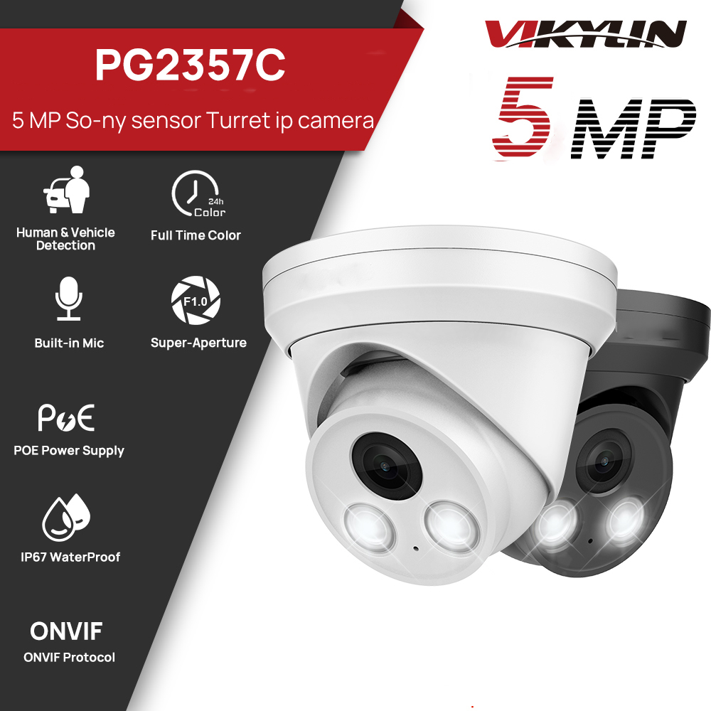 VIKYLIN 5MP Full Color Night V - Outdoor Lighting Options ulasan dan harga
