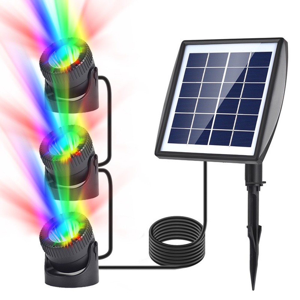 IP68 Submersible RGB Solar Lig - Outdoor Lighting Options ulasan dan harga