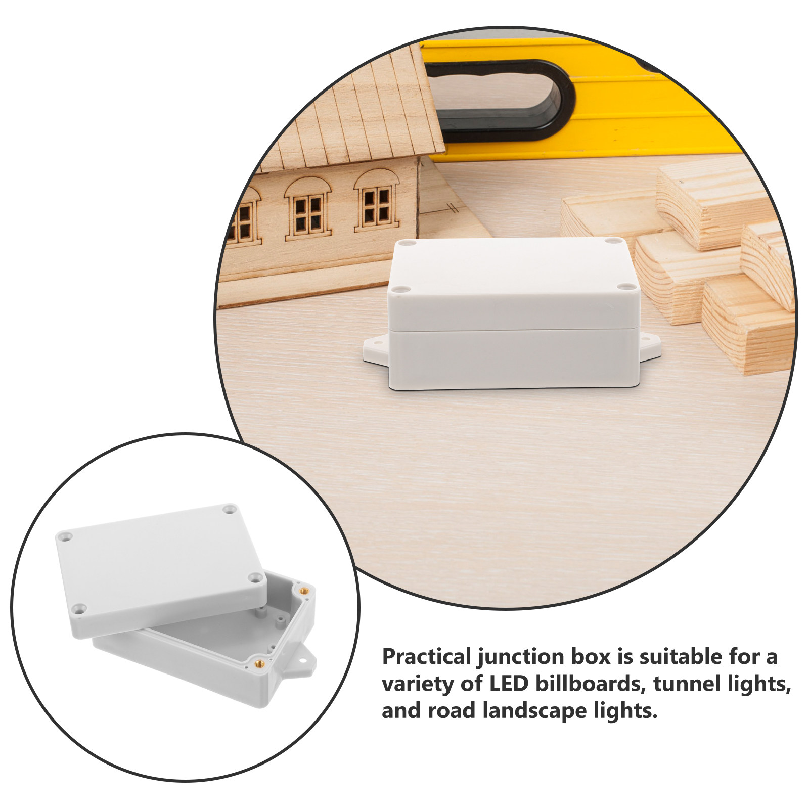 Waterproof Junction Box Plasti - Outdoor Lighting Junction ulasan dan harga