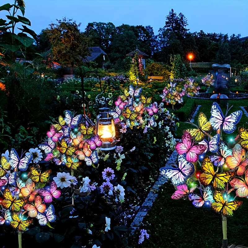 Solar LED Butterfly Garden Lig - Outdoor Lighting Led Fixtures ulasan dan harga