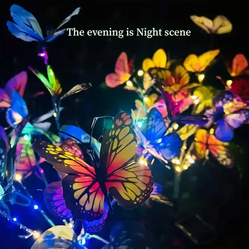 Solar LED Butterfly Garden Lig - Outdoor Lighting Led Fixtures ulasan dan harga