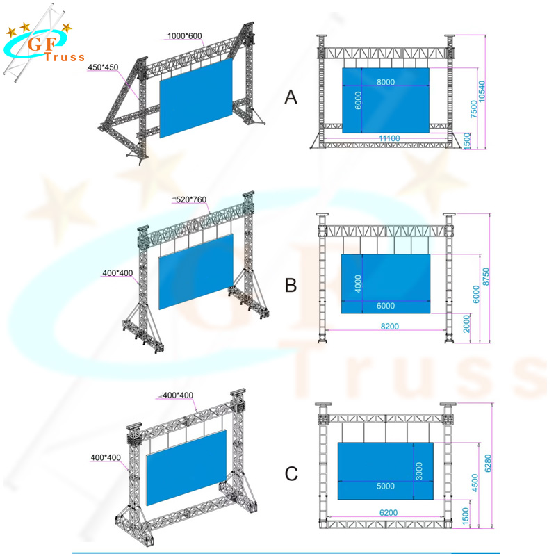 Outdoor Events Goal Post Truss - Outdoor Lighting Event ulasan dan harga