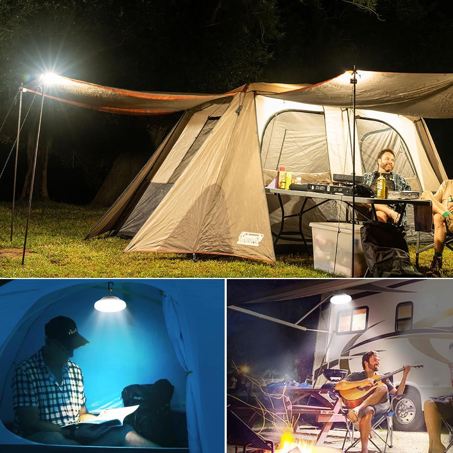 USB Rechargeable LED Bulb Lamp - Outdoor Lighting Options ulasan dan harga