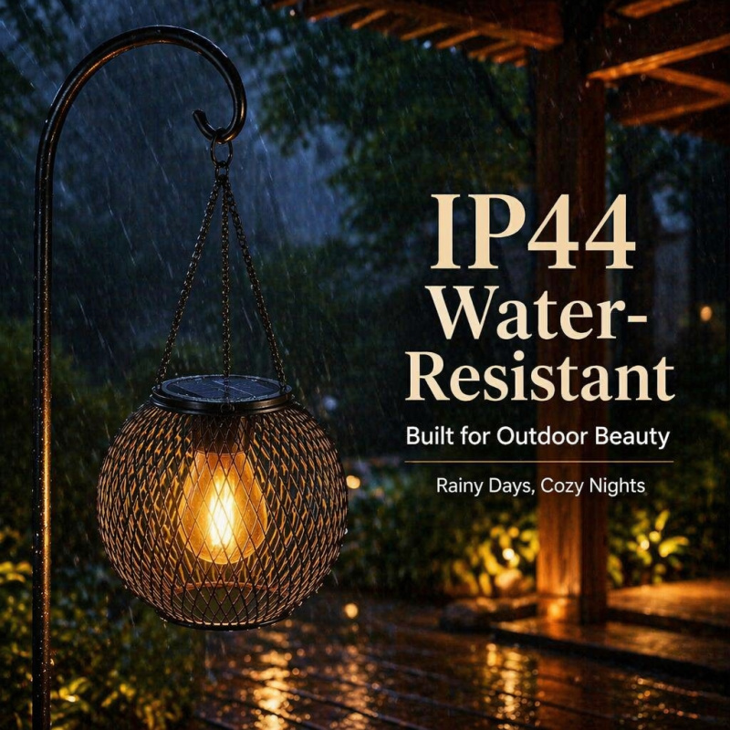 Solar Powered LED Hanging Floo - Outdoor Lighting In Ground ulasan dan harga