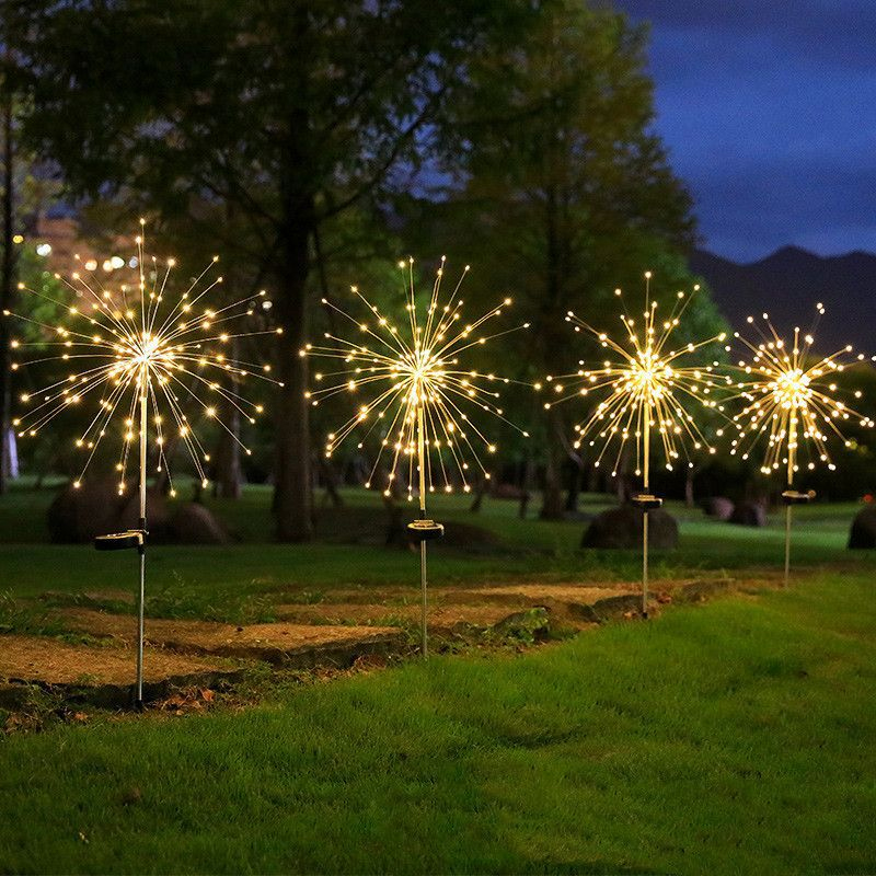 Solar Firework Lights Outdoor  - Outdoor Lighting In Ground ulasan dan harga