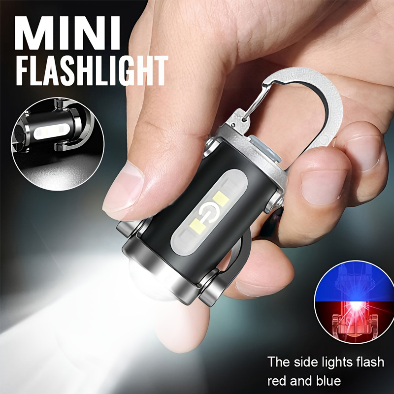 Mini Keychain Flashlight Recha - Outdoor Lighting Electric ulasan dan harga