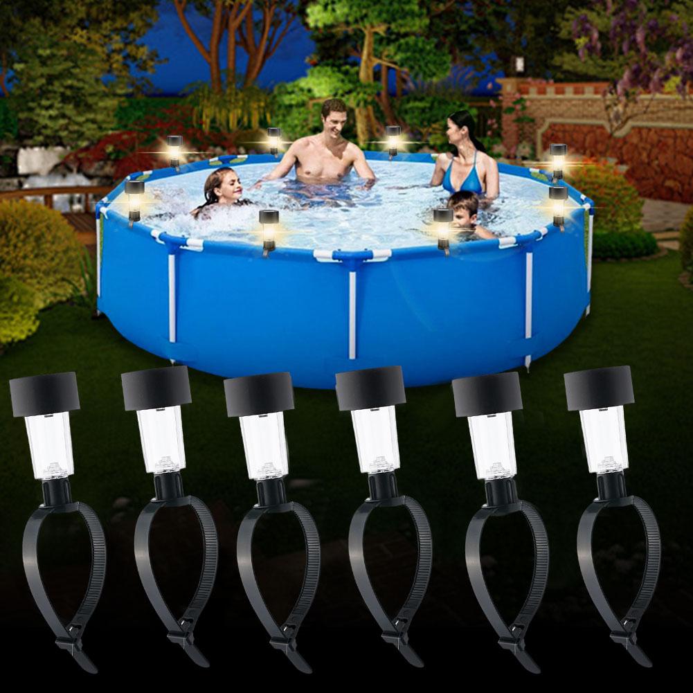 Solar Powered LED Pool Lights  - Outdoor Lighting In Ground ulasan dan harga