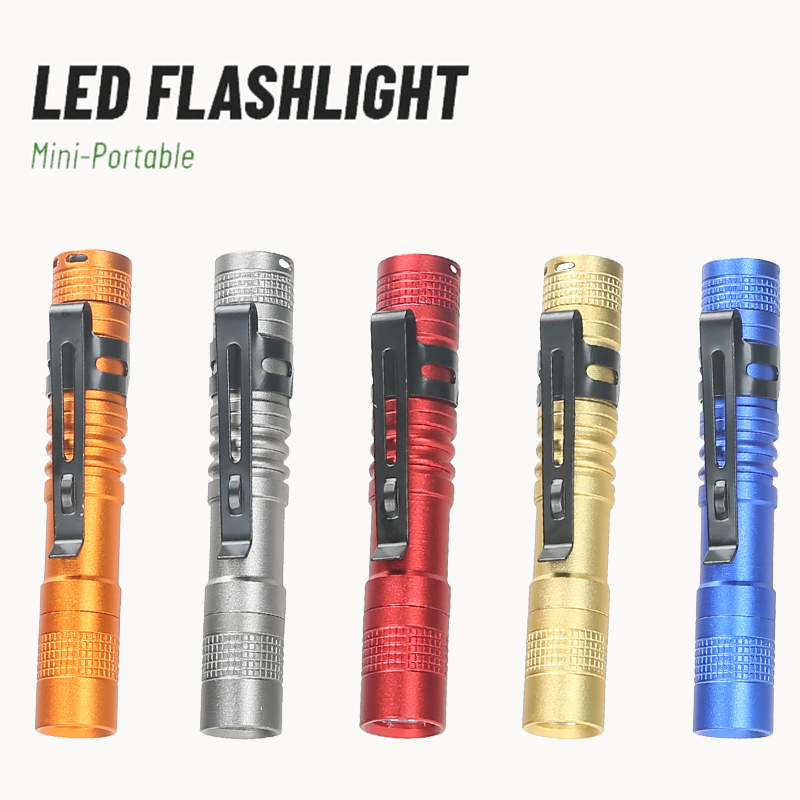 Portable Mini LED Pen Flashlig - Outdoor Lighting Electric ulasan dan harga