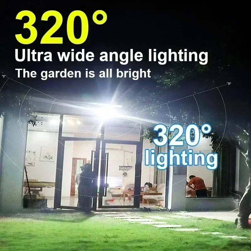 12000LM Powerful Solar Wall La - Outdoor Lighting Led Fixtures ulasan dan harga