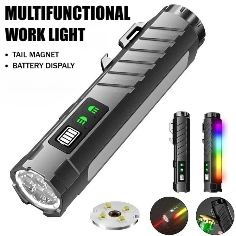 Multifunctional Strong Light L - Outdoor Lighting Electric ulasan dan harga