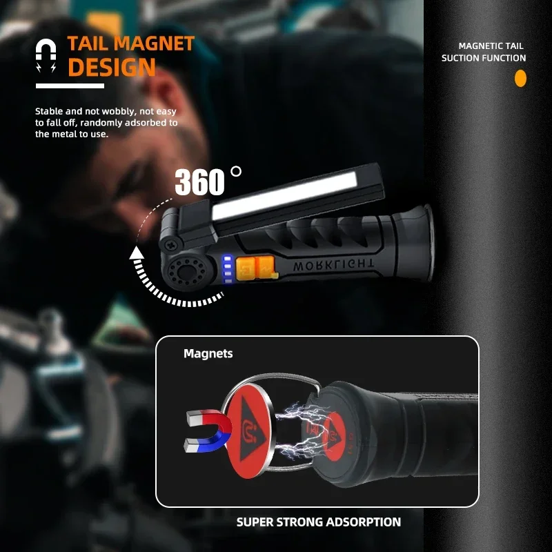 Rechargeable LED Flashlight Wo - Outdoor Lighting Electric ulasan dan harga