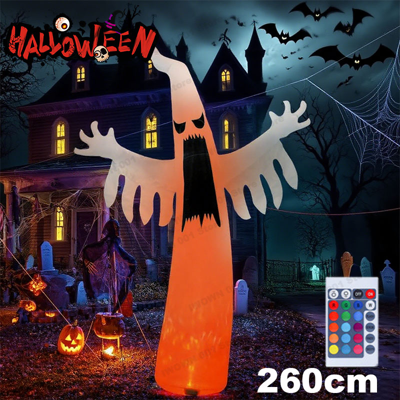 Halloween Inflatable Scary Gho - Outdoor Lighting Event ulasan dan harga
