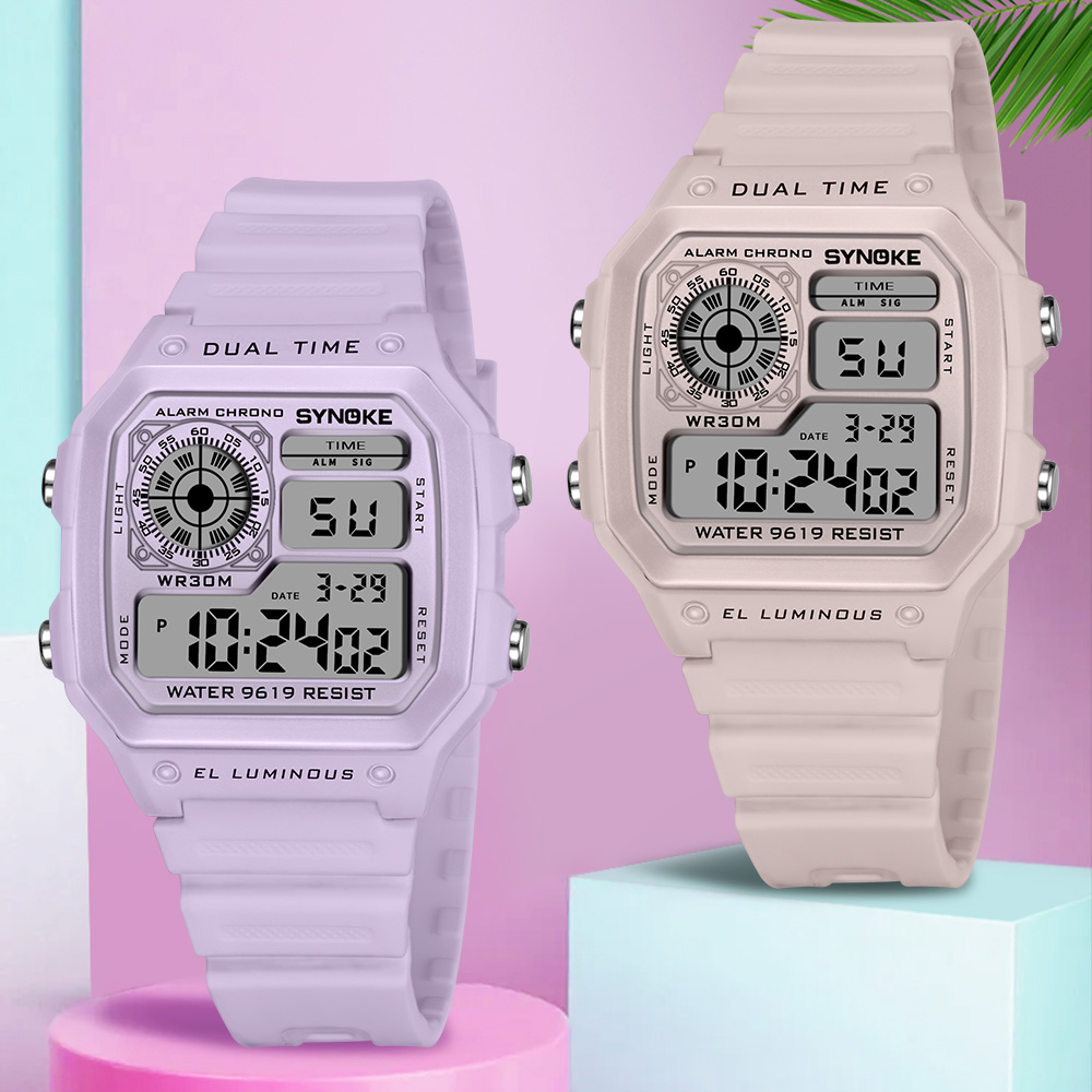 SYNOKE Digital Watches Lady Sp - Outdoor Lighting Timer ulasan dan harga