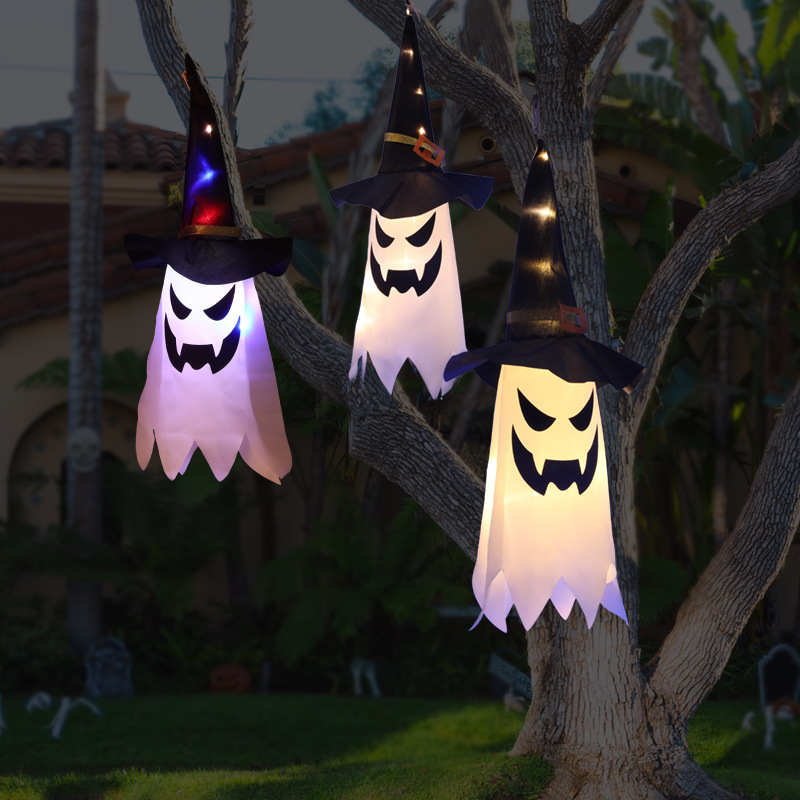 Halloween Glowing Witch Hat La - Outdoor Lighting Event ulasan dan harga