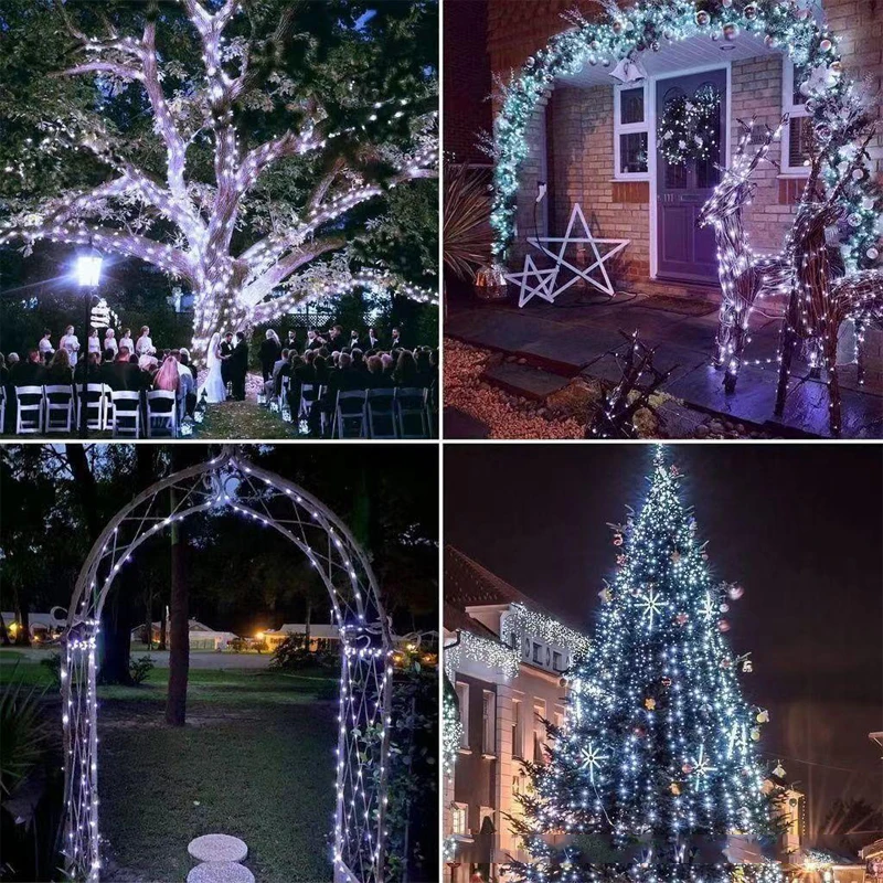 5M/10M/20M LED Copper Wire Str - Outdoor Lighting Event ulasan dan harga