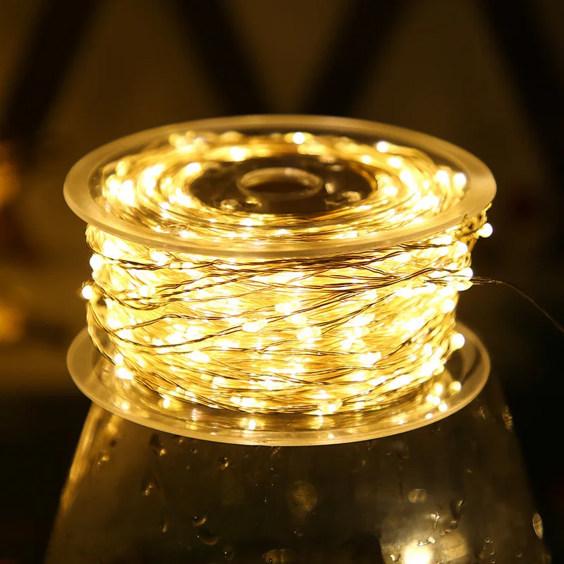 5M/10M/20M LED Copper Wire Str - Outdoor Lighting Event ulasan dan harga