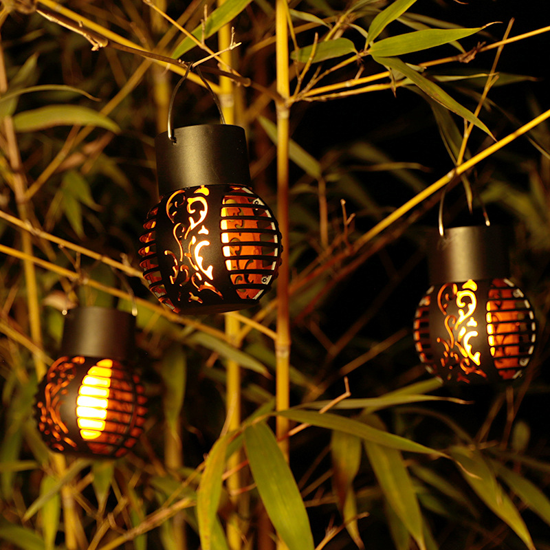 LED Solar Light Outdoor Garden - Fire Torch Solar ulasan dan harga