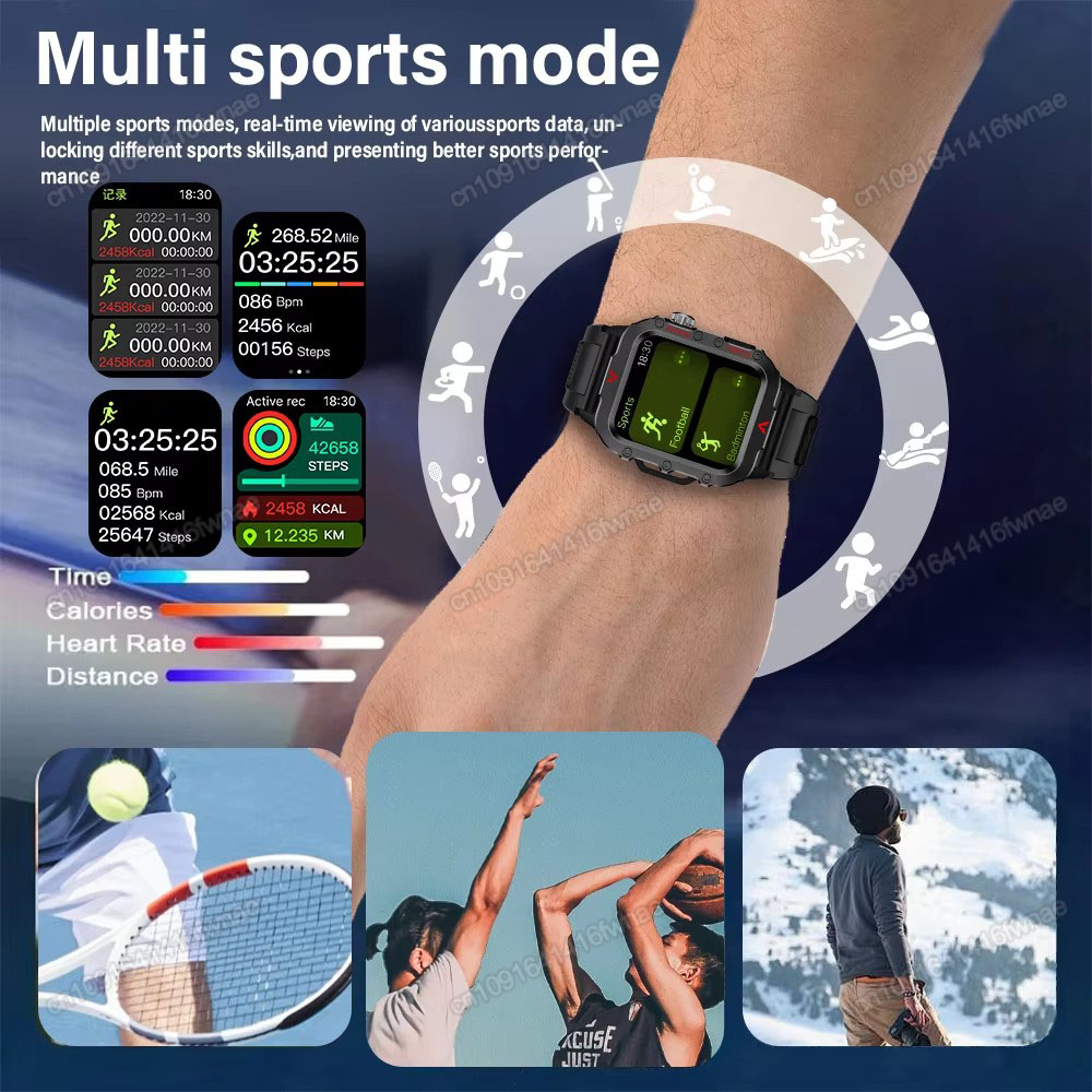 New Men's Smart Watch LED Flas - Outdoor Lighting Perspectives ulasan dan harga