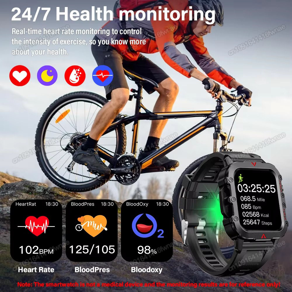 New Men's Smart Watch LED Flas - Outdoor Lighting Perspectives ulasan dan harga