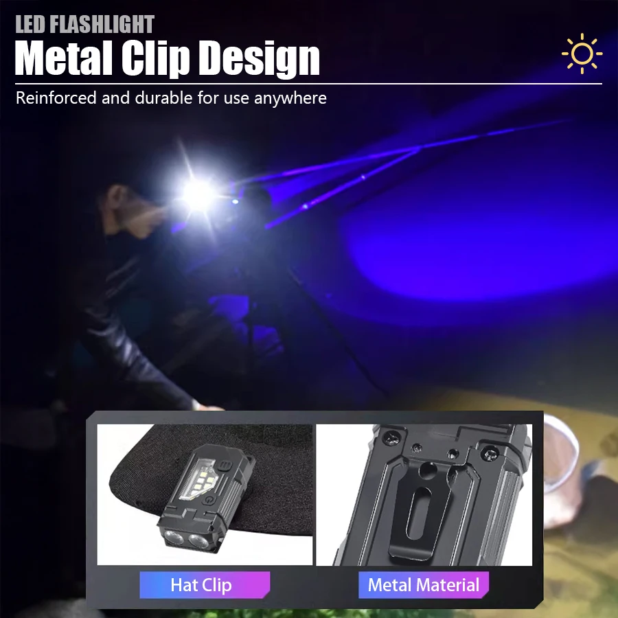 Mini Keychain EDC Flashlight - - Outdoor Lighting Electric ulasan dan harga