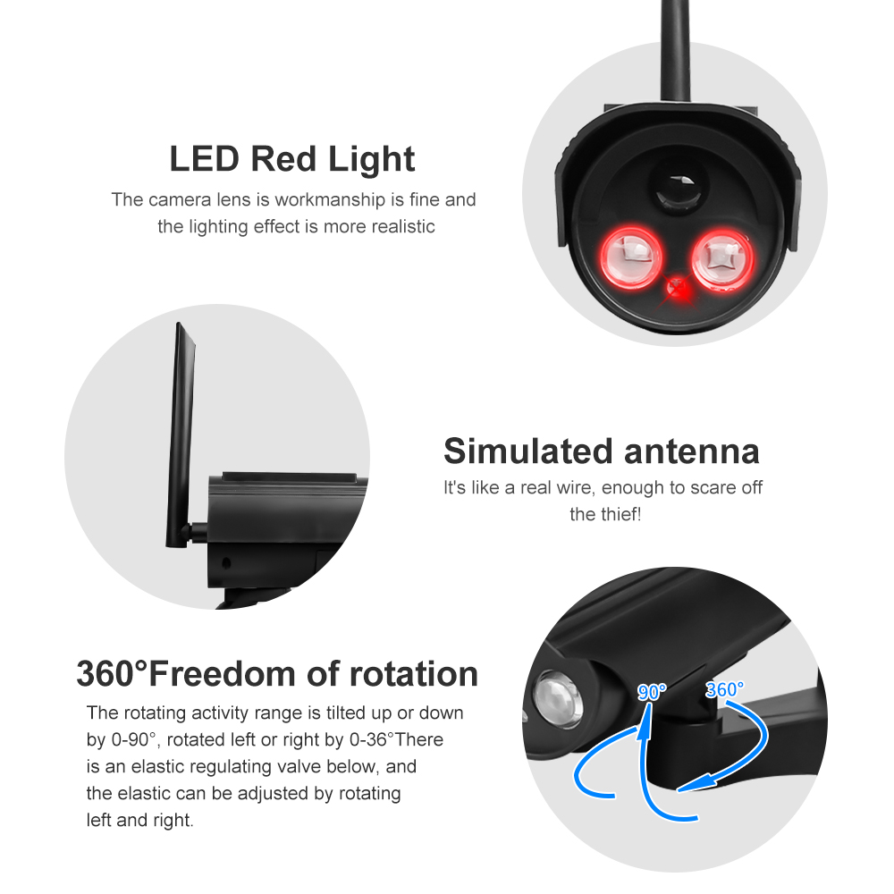 Outdoor Solar Simulation Camer - Outdoor Lighting Led Fixtures ulasan dan harga