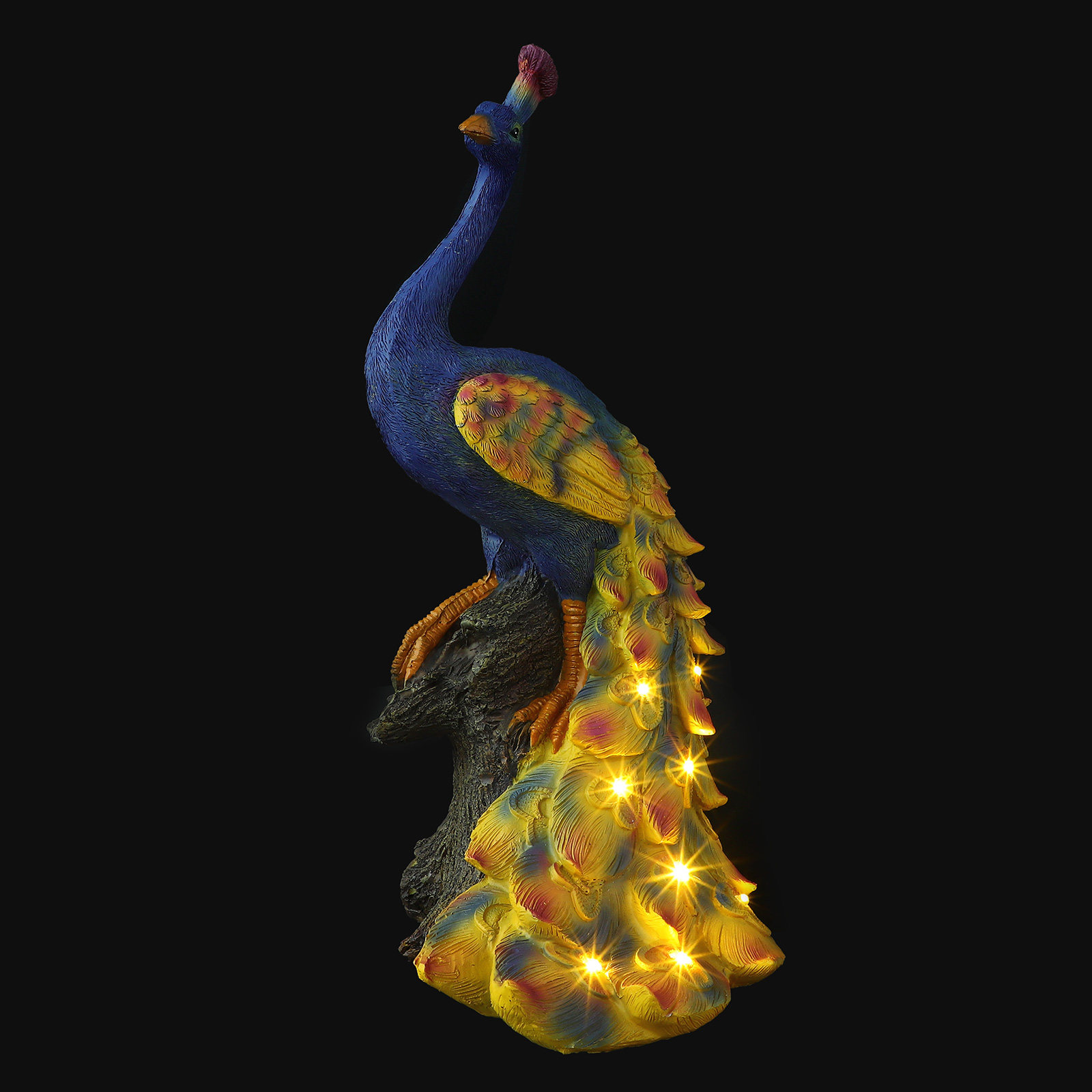 Resin Craft Outdoor Peacock Ya - Outdoor Lighting Unique ulasan dan harga