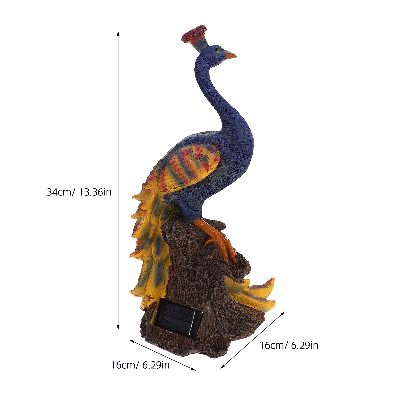 Resin Craft Outdoor Peacock Ya - Outdoor Lighting Unique ulasan dan harga