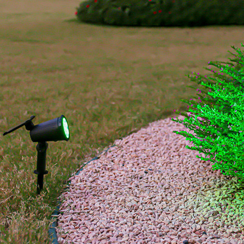 9 LED Solar Spotlights Outdoor - Outdoor Lighting Options ulasan dan harga