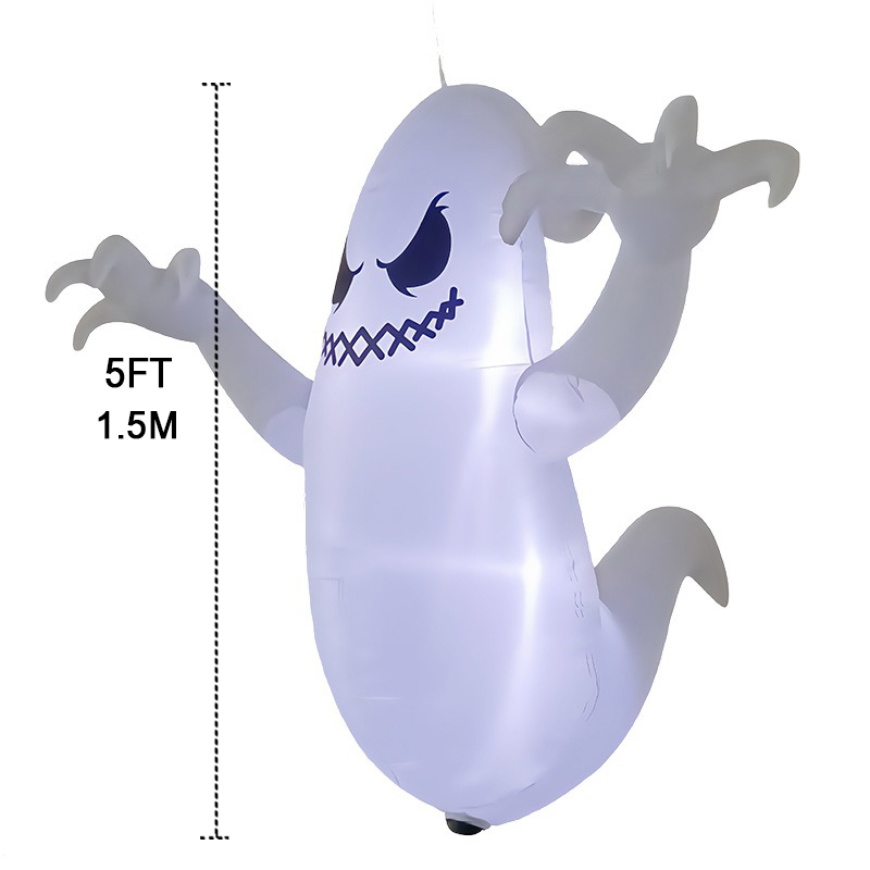 5Ft Halloween Inflatable Model - Outdoor Lighting In Ground ulasan dan harga