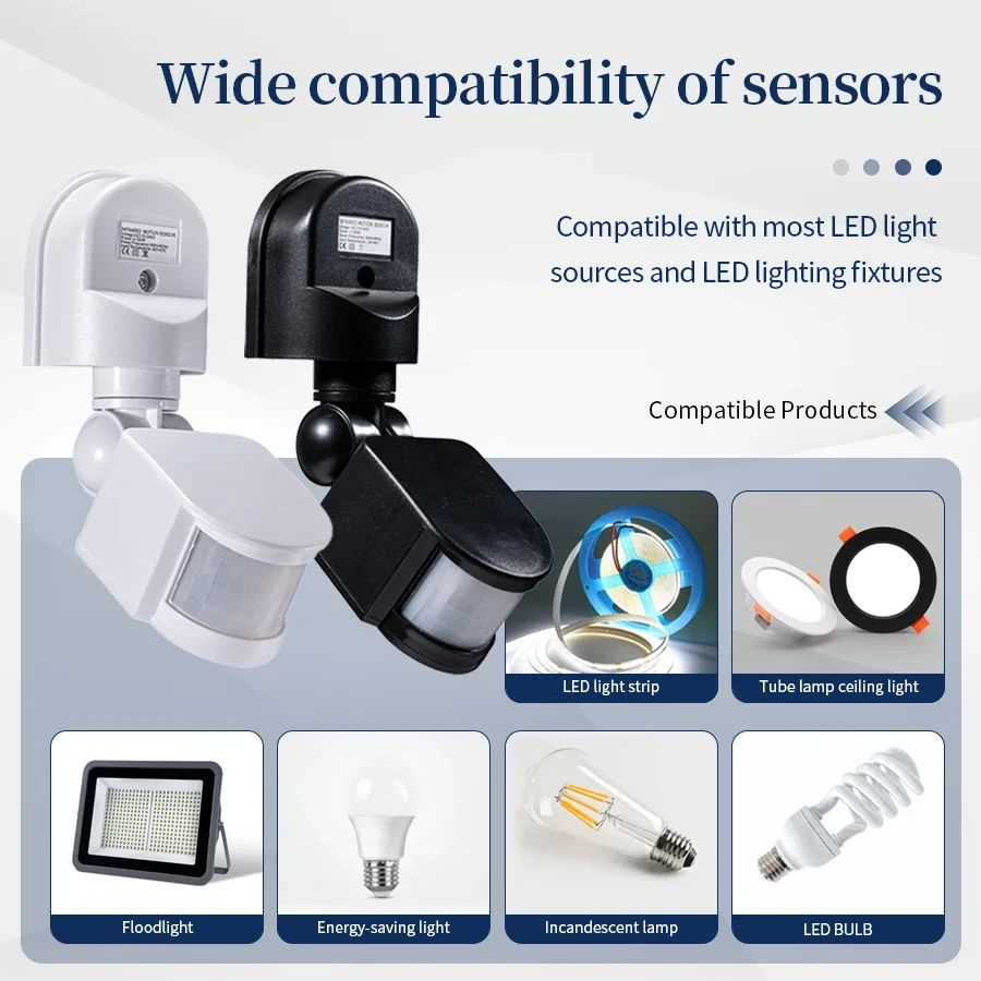 PIR Motion Sensor 220V 110V 12 - Outdoor Lighting Led Fixtures ulasan dan harga