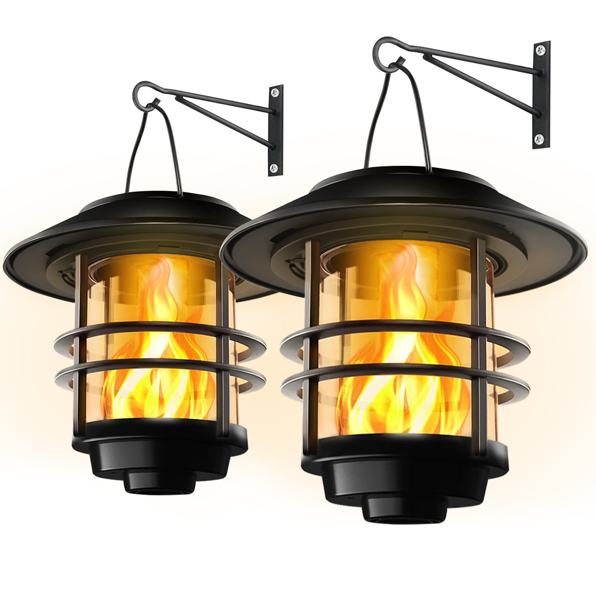 1pcs Solar Hanging Lantern Out - Fire Torch Solar ulasan dan harga