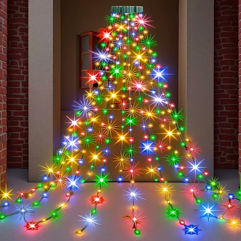 Christmas Tree Decoration ligh - Outdoor Lighting Event ulasan dan harga