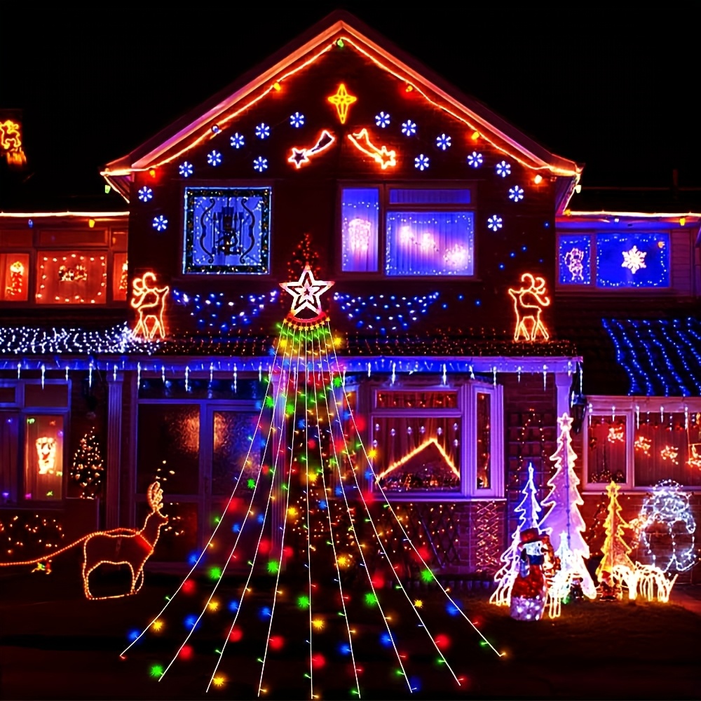 Christmas Tree Decoration ligh - Outdoor Lighting Event ulasan dan harga