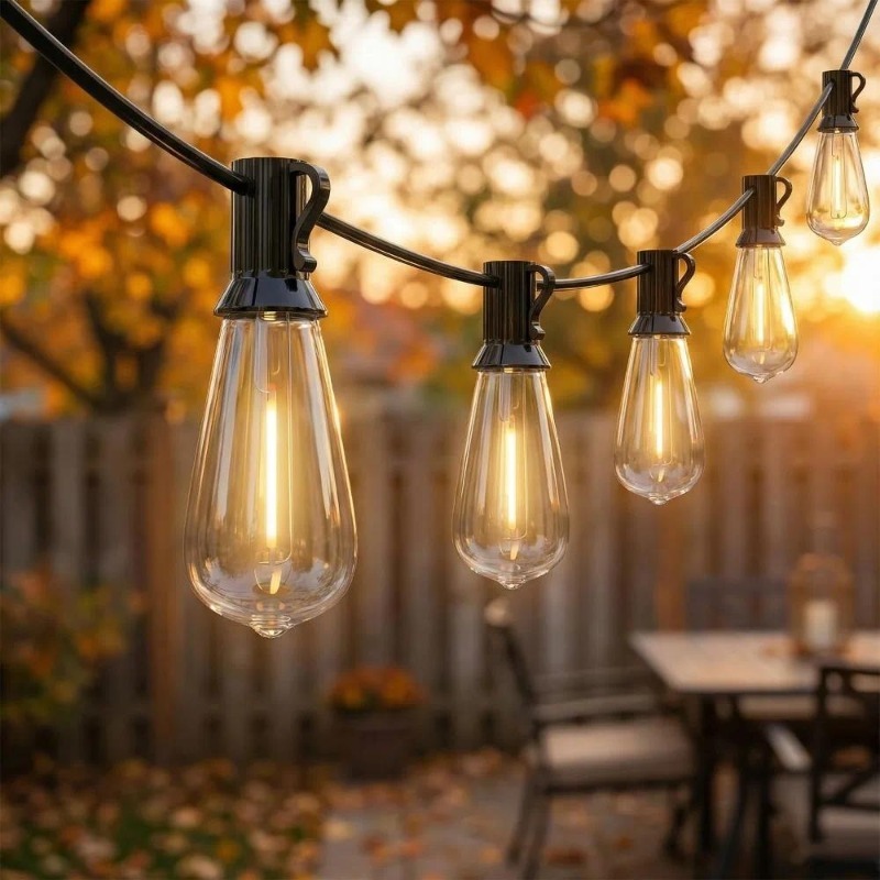 Outdoor Solar LED Papaya Fairy - Outdoor Lighting Event ulasan dan harga