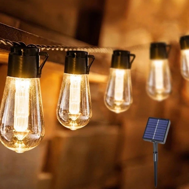 Outdoor Solar LED Papaya Fairy - Outdoor Lighting Event ulasan dan harga