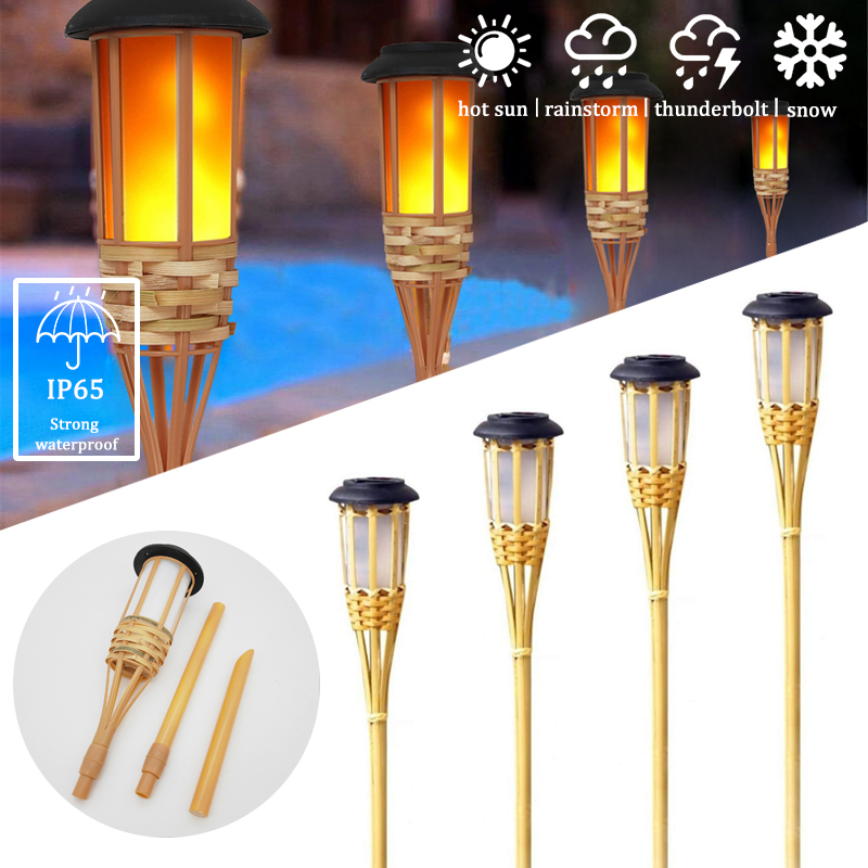 Solar Lamps LED Flame Effect L - Fire Torch Solar ulasan dan harga