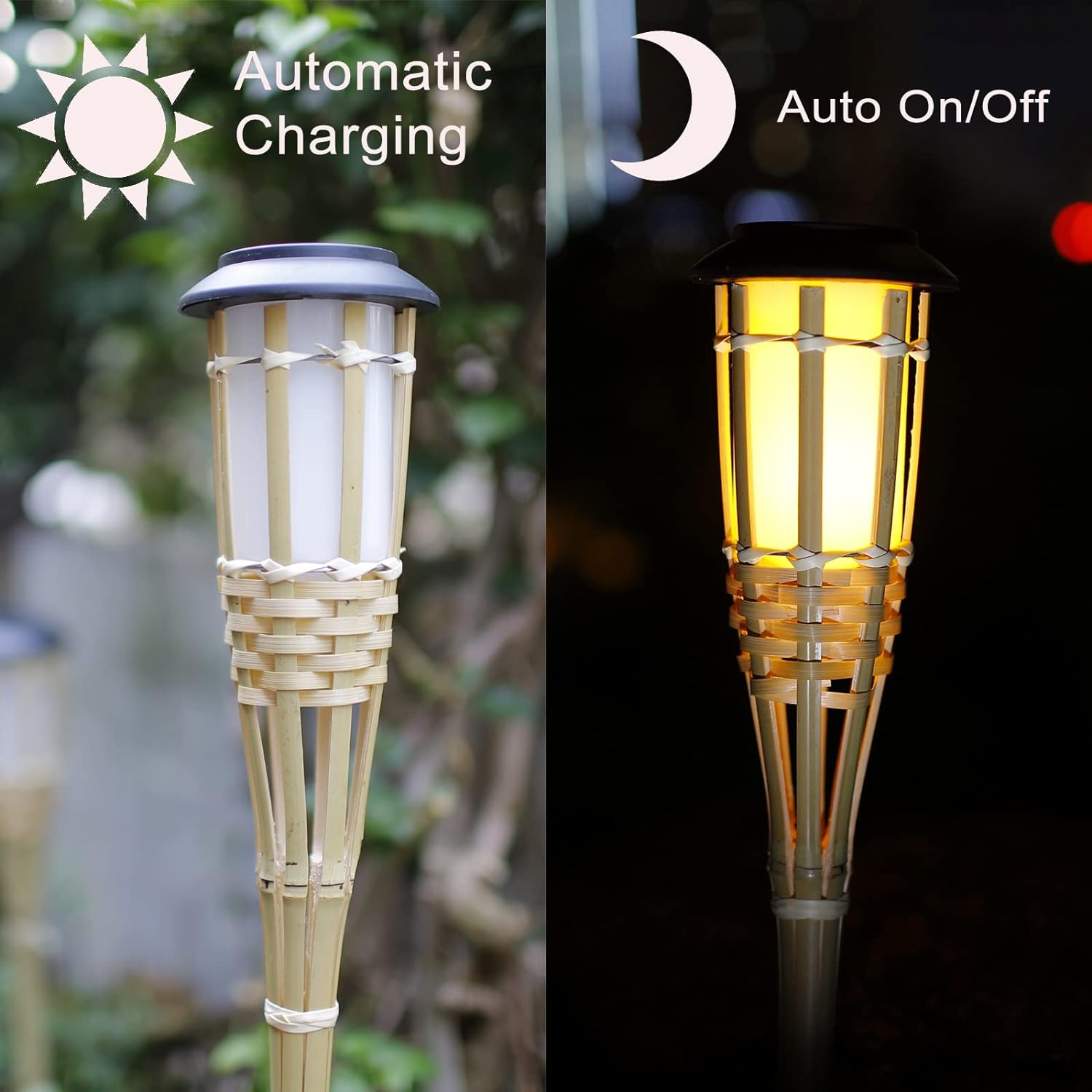 Solar Lamps LED Flame Effect L - Fire Torch Solar ulasan dan harga
